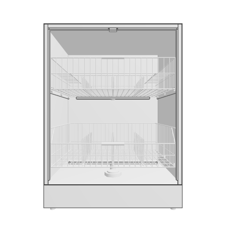 Cabinet for a dishwasher